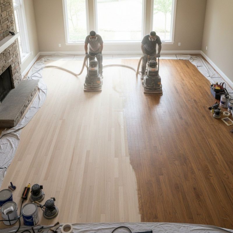 Hardwood Floor Refinishing