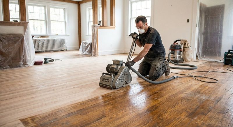 Cherry Floor Refinishing in Kansas City, KS